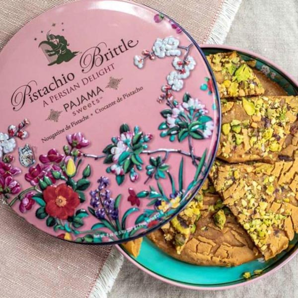 Pajama Sweets tin with brittle